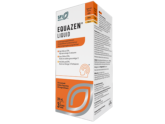 Equazen® Liquid <br><small>  EQUAZEN® Pro Saft heißt ab jetzt EQUAZEN® Liquid</small> </br>