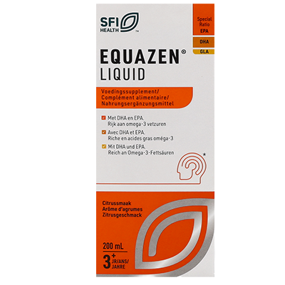 Equazen® Liquid <br><big>  EQUAZEN® Pro <font color =#FFA500 > <strong>Saft</font> </strong> heißt ab jetzt EQUAZEN®<font color =#FFA500><strong> Liquid<strong></font> </big> </br>